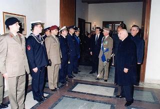 Deposizione di una corona d'alloro, da parte del Presidente della Repubblica, sulla Tomba del Milite Ignoto, in occasione del Giorno dell'Unità Nazionale