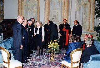 Pranzo offerto dal Presidente della Repubblica in onore dei Cardinali italiani di nuova nomina