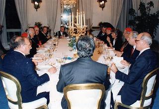Pranzo offerto dal Presidente della Repubblica in onore dei Cardinali italiani di nuova nomina