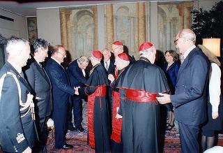 Pranzo offerto dal Presidente della Repubblica in onore dei Cardinali italiani di nuova nomina