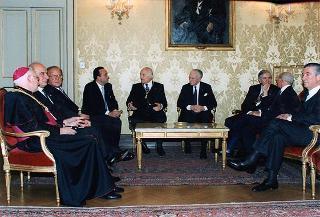 Roma, SMOM: visita del Presidente della Repubblica al Sovrano Militare Ordine di Malta