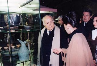 Visita del Presidente della Repubblica Oscar Luigi Scalfaro all' Università degli studi della Tuscia di Viterbo per l'inaugurazione dell'anno accademico 1994-1995