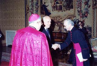 S.E. Rev.ma mons. Francesco Colasuonno, nuovo Nunzio Apostolico: presentazione lettere credenziali