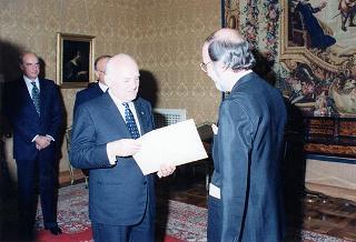 Mariano Cavagna Martinez, nuovo ambasciatore della Repubblica Argentina: presentazione lettere credenziali