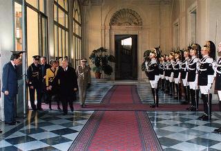 Presidente della Repubblica Slovacca e signora Kovac