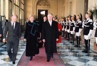 Presidente della Repubblica Slovacca e signora Kovac