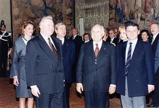 Presidente della Repubblica Slovacca e signora Kovac
