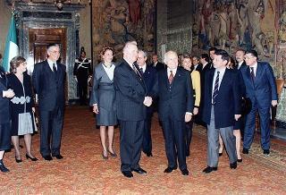 Presidente della Repubblica Slovacca e signora Kovac