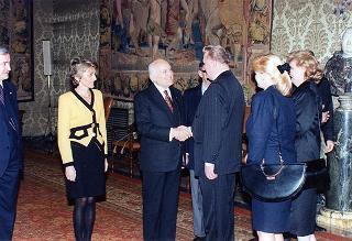 Presidente della Repubblica Slovacca e signora Kovac