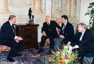 Presidente della Repubblica Slovacca e signora Kovac