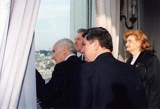 Presidente della Repubblica Slovacca e signora Kovac