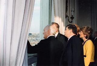 Presidente della Repubblica Slovacca e signora Kovac