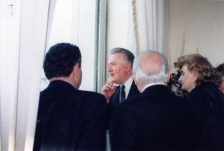 Presidente della Repubblica Slovacca e signora Kovac