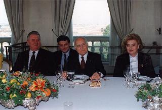 Presidente della Repubblica Slovacca e signora Kovac