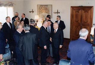 Presidente della Repubblica Slovacca e signora Kovac