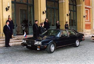 Presidente della Repubblica Slovacca e signora Kovac