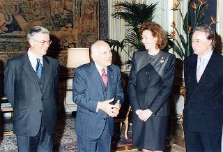 Letizia Moratti e Gianni Billia, rispettivamente presidente e direttore generale della RAI