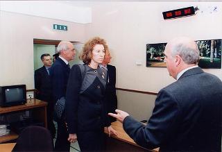 Letizia Moratti e Gianni Billia, rispettivamente presidente e direttore generale della RAI