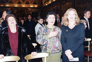 Incontro con il personale civile e militare del Segretariato Generale della Presidenza della Repubblica e successivo concerto eseguito dal Coro Cortina