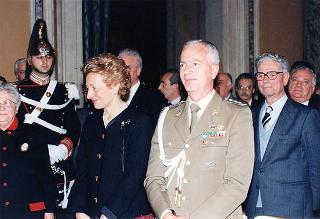 Incontro con il personale civile e militare del Segretariato Generale della Presidenza della Repubblica e successivo concerto eseguito dal Coro Cortina