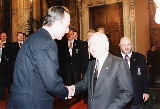 Incontro con il personale civile e militare del Segretariato Generale della Presidenza della Repubblica e successivo concerto eseguito dal Coro Cortina