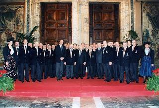 Incontro con il personale civile e militare del Segretariato Generale della Presidenza della Repubblica e successivo concerto eseguito dal Coro Cortina