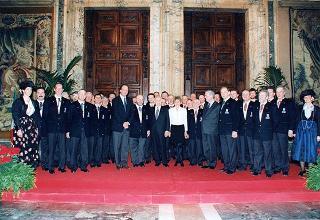 Incontro con il personale civile e militare del Segretariato Generale della Presidenza della Repubblica e successivo concerto eseguito dal Coro Cortina