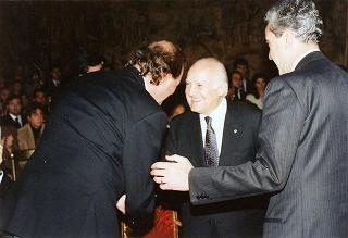 Incontro con il personale civile e militare del Segretariato Generale della Presidenza della Repubblica e successivo concerto eseguito dal Coro Cortina