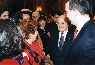 Incontro con il personale civile e militare del Segretariato Generale della Presidenza della Repubblica e successivo concerto eseguito dal Coro Cortina