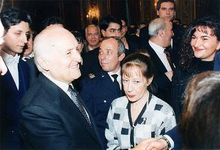 Incontro con il personale civile e militare del Segretariato Generale della Presidenza della Repubblica e successivo concerto eseguito dal Coro Cortina