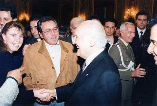 Incontro con il personale civile e militare del Segretariato Generale della Presidenza della Repubblica e successivo concerto eseguito dal Coro Cortina
