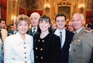 Incontro con il personale civile e militare del Segretariato Generale della Presidenza della Repubblica e successivo concerto eseguito dal Coro Cortina