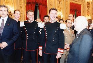 Incontro con il personale civile e militare del Segretariato Generale della Presidenza della Repubblica e successivo concerto eseguito dal Coro Cortina