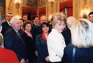 Incontro con il personale civile e militare del Segretariato Generale della Presidenza della Repubblica e successivo concerto eseguito dal Coro Cortina