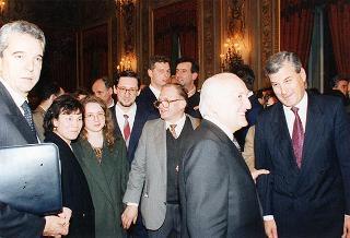 Incontro con il personale civile e militare del Segretariato Generale della Presidenza della Repubblica e successivo concerto eseguito dal Coro Cortina