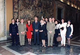 Incontro con il personale civile e militare del Segretariato Generale della Presidenza della Repubblica e successivo concerto eseguito dal Coro Cortina