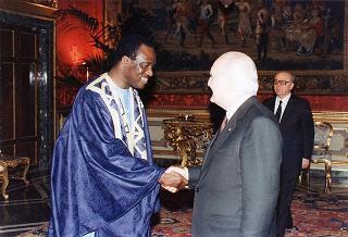 Mame Balla Sy, nuovo ambasciatore della Repubblica del Senegal: presentazione delle lettere credenziali