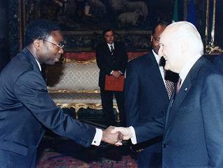 Richard Adjaho, nuovo ambasciatore della Repubblica del Benin: presentazione delle lettere credenziali
