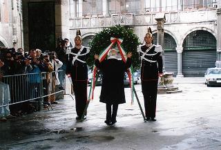Milano: intervento del Presidente della Repubblica alle cerimonie conclusive delle celebrazioni per il 50° anniversario della Guerra di Liberazione