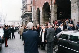 Milano: intervento del Presidente della Repubblica alle cerimonie conclusive delle celebrazioni per il 50° anniversario della Guerra di Liberazione