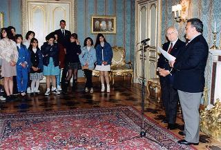 Studenti della Scuola media statale "N. Contestabile" di Taurianova