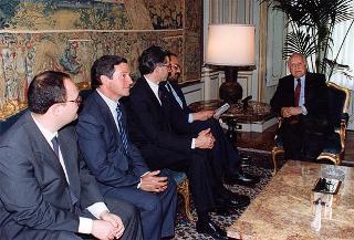 Giampiero Malagnino, presidente dell'Associazione nazionale dentisti italiani, con una rappresentanza, per il 53° Congresso nazionale dell'ANDI