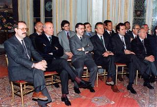 Giampiero Malagnino, presidente dell'Associazione nazionale dentisti italiani, con una rappresentanza, per il 53° Congresso nazionale dell'ANDI