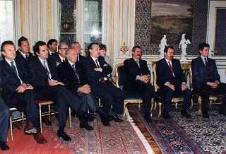 Giampiero Malagnino, presidente dell'Associazione nazionale dentisti italiani, con una rappresentanza, per il 53° Congresso nazionale dell'ANDI