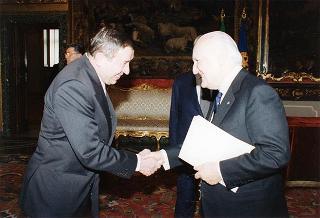 Dimitar Iliev Lazarov, nuovo ambasciatore della Repubblica di Bulgaria: presentazione lettere credenziali