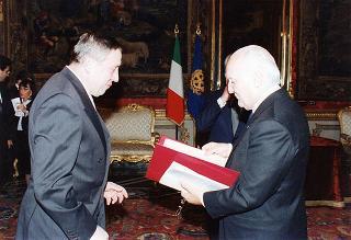 Dimitar Iliev Lazarov, nuovo ambasciatore della Repubblica di Bulgaria: presentazione lettere credenziali