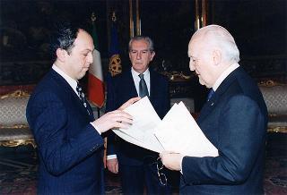 Beglar Tavartkiladze, nuovo ambasciatore della Repubblica di Georgia: presentazione lettere credenziali