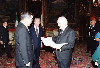 Doo Byong Shin, nuovo ambasciatore della Repubblica di Corea: presentazione lettere credenziali