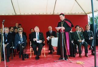 Visita del Presidente della Repubblica Oscar Luigi Scalfaro alla città di Agrigento in occasione della riapertura del Teatro "Luigi Pirandello"