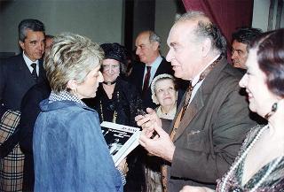 Visita del Presidente della Repubblica Oscar Luigi Scalfaro alla città di Agrigento in occasione della riapertura del Teatro "Luigi Pirandello"